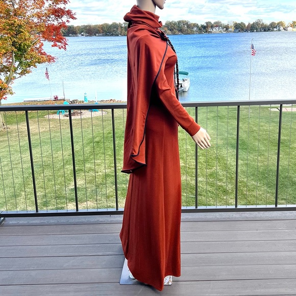 Joshua Tree Maxidress & Braided Cape Set! EUC! - Picture 10 of 16